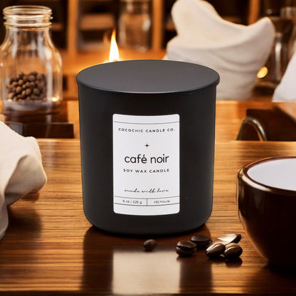 Café Noir 8 oz Candle