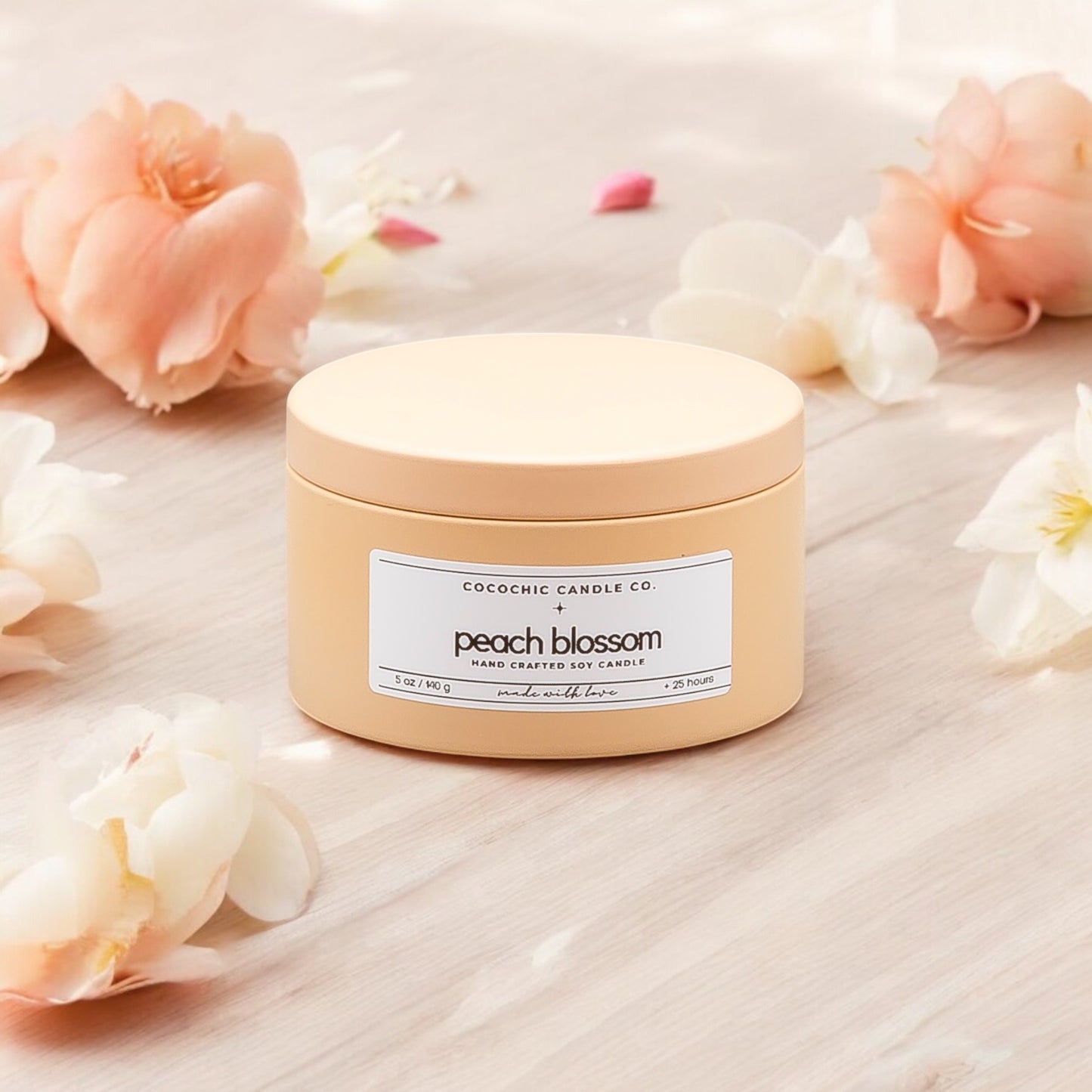 Peach Blossom 5 oz Candle