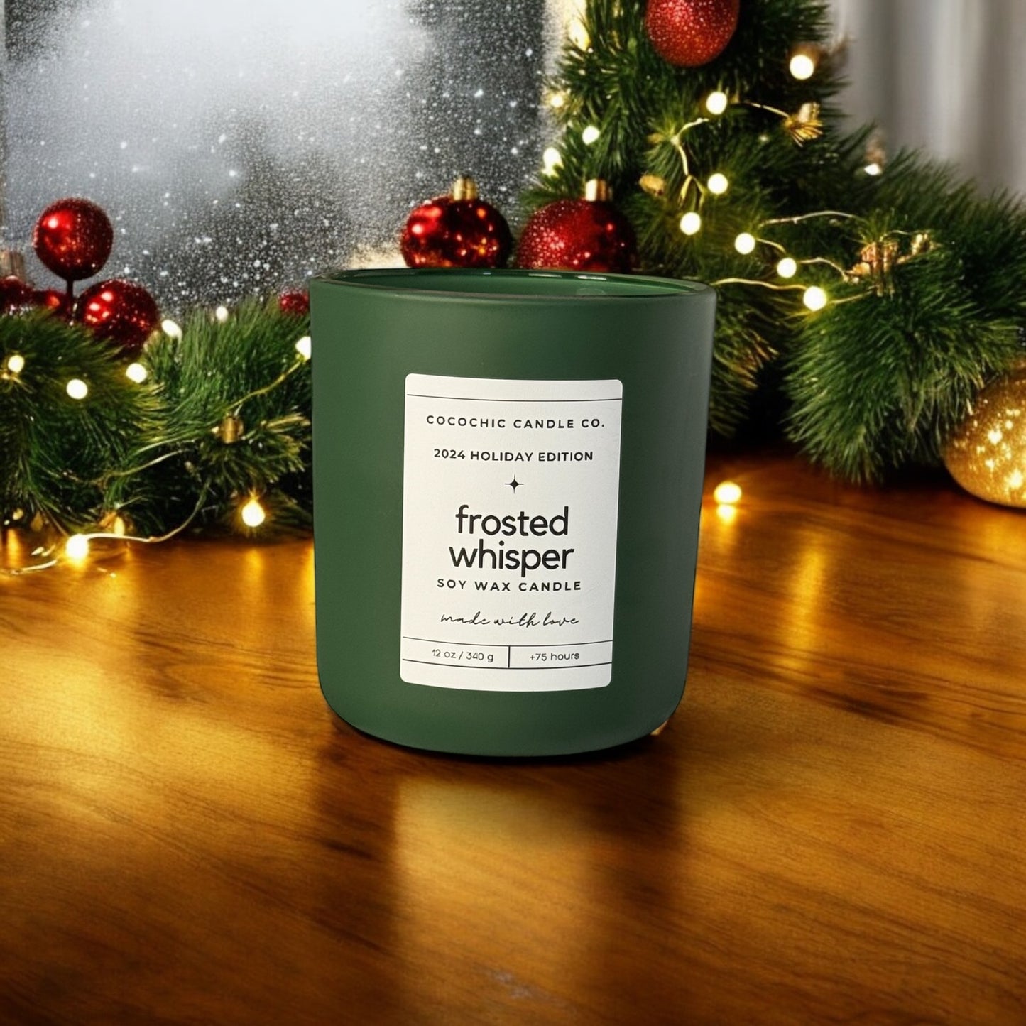 Frosted Whisper 12 oz Candle - Holiday Limited Edition