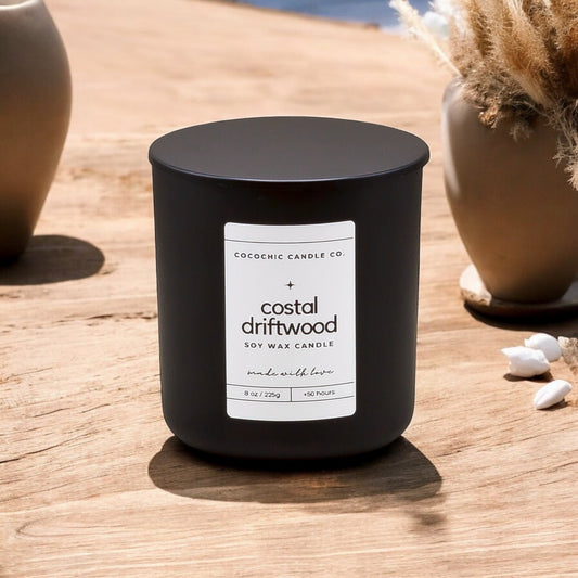 Coastal Driftwood 8 oz Candle