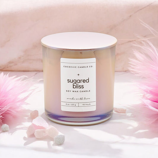 Sugared Bliss  8 oz Candle