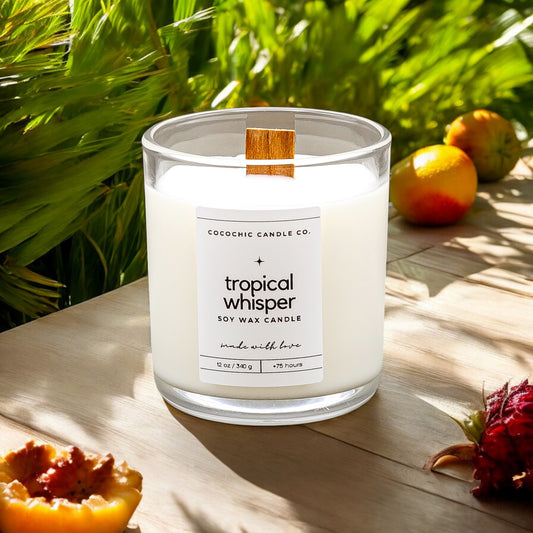 Tropical Whisper 12 oz Candle