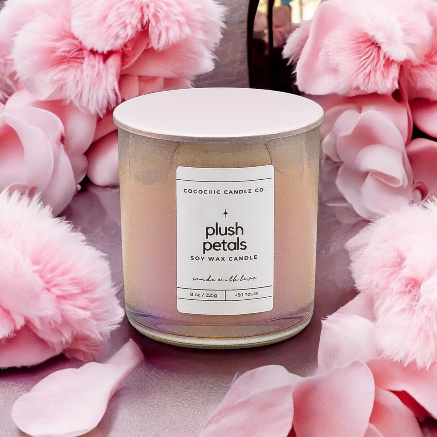 Plush Petals 8 oz Candle