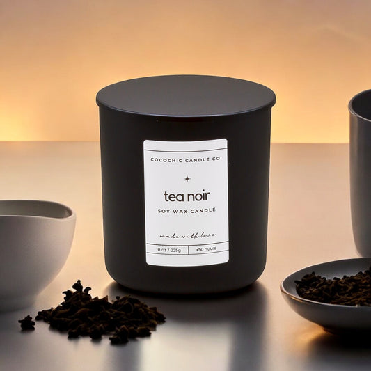 Tea Noir 8 oz Candle