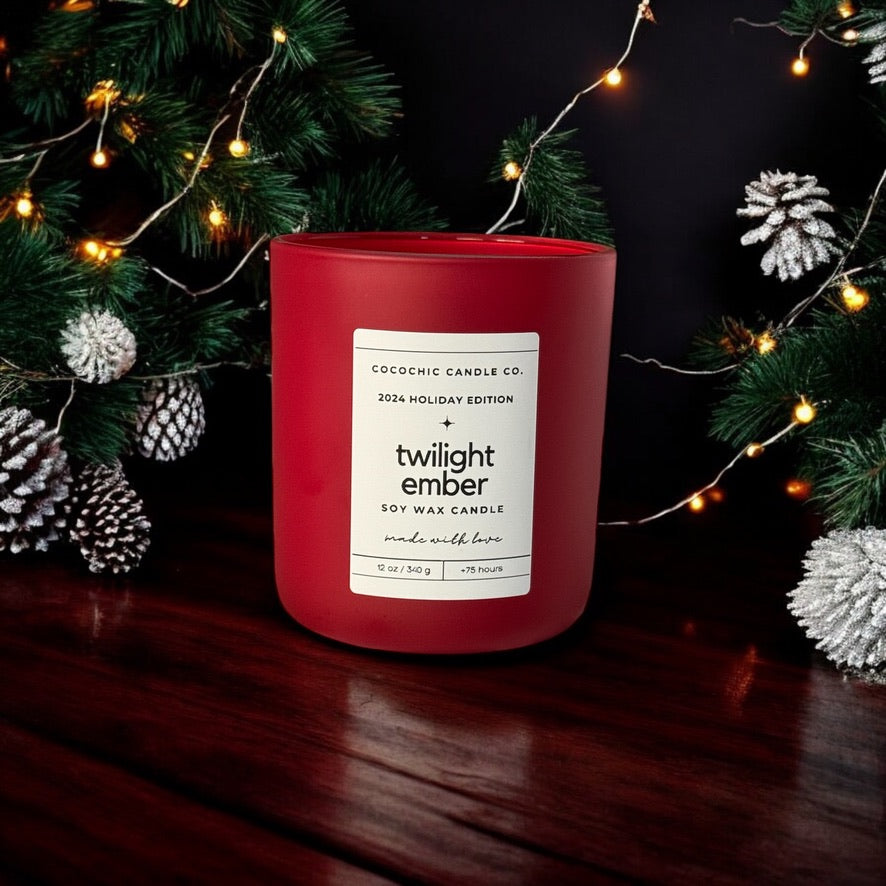 Twilight Ember 12 oz Candle - Holiday Limited Edition