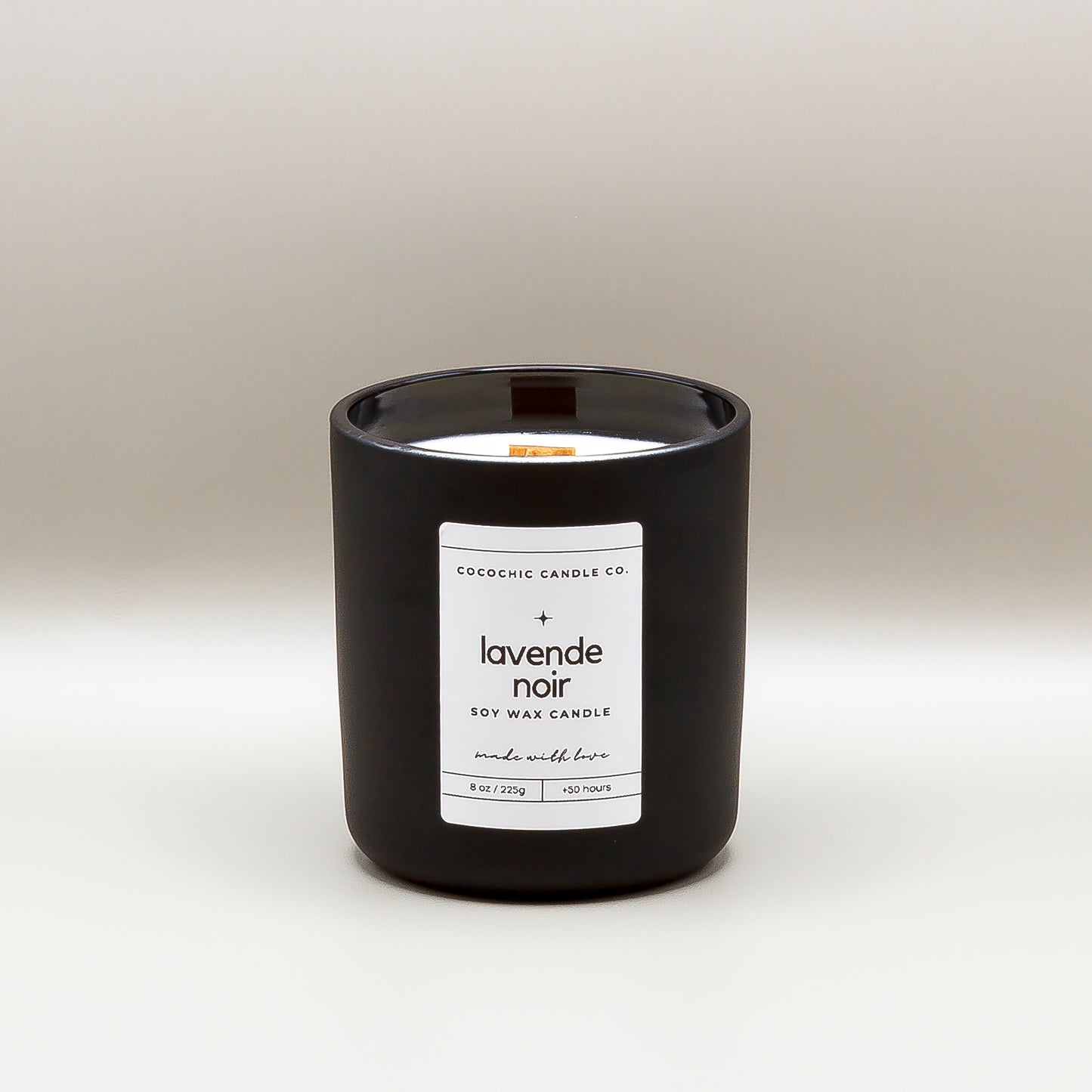 Lavende Noir 8 oz Candle