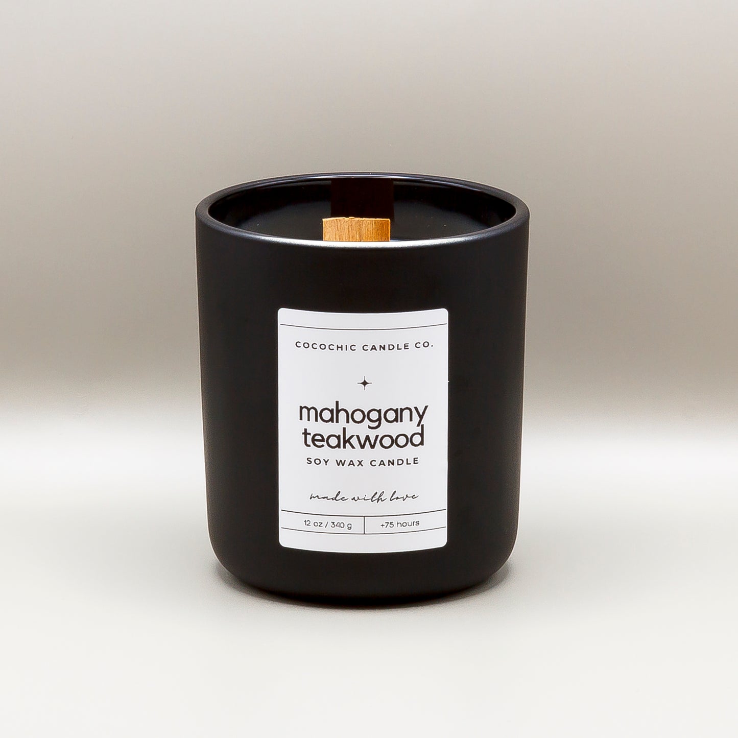 Mahogany Teakwood 12 oz Candle