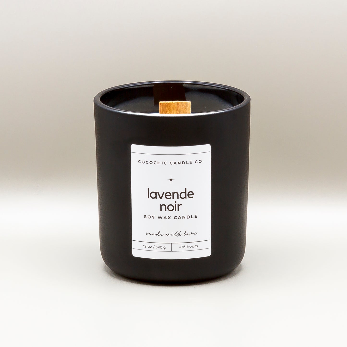 Lavende Noir 12 oz Candle