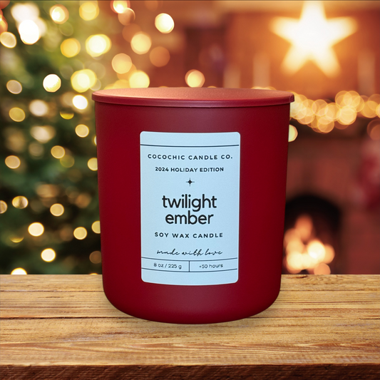 Twilight Ember 8 oz Candle - Holiday Limited Edition