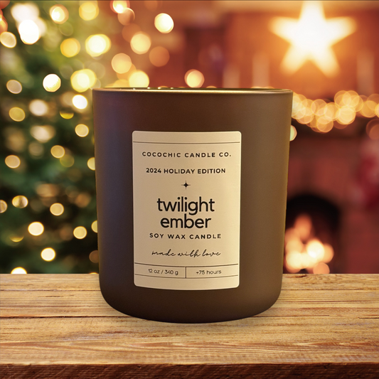 Twilight Ember 12 oz Candle - Holiday Limited Edition